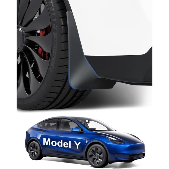 4pcs Mud Flaps for Tesla Model Y 2020-2025 No Drilling Required Splash Guards - Picture 1 of 4